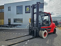 Linde - h80d - 4.5m duplex, vorkversteller, side-shift - vorkheftruck