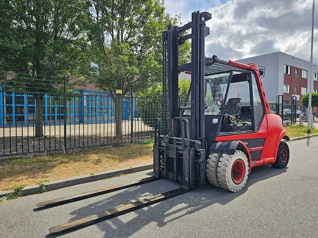 Linde - h80d - 4.5m duplex, vorkversteller, side-shift - vorkheftruck - afbeelding 12 van  24