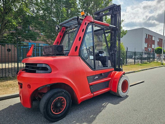 Linde - h80d - 4.5m duplex, vorkversteller, side-shift - vorkheftruck - afbeelding 22 van  24