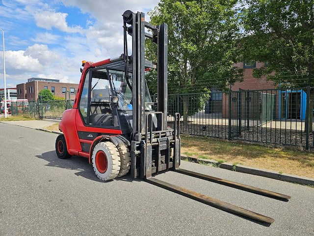 Linde - h80d - 4.5m duplex, vorkversteller, side-shift - vorkheftruck - afbeelding 24 van  24