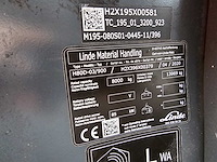 Linde - h80d-03/900 - 4.45m hefhoogte - 2020 - vorkheftruck - afbeelding 26 van  35