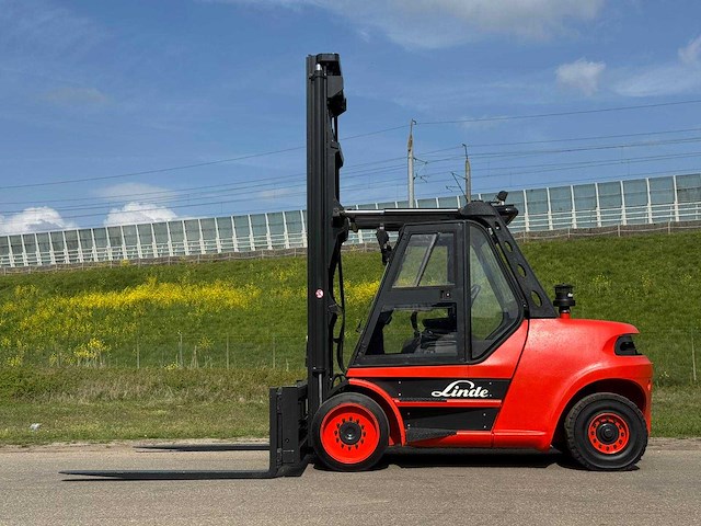 Linde - h80d-900 - forklift trucks - 2001 - afbeelding 6 van  13