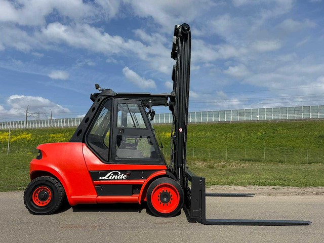 Linde - h80d-900 - forklift trucks - 2001 - afbeelding 2 van  10