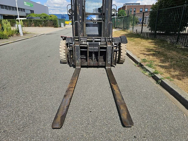 Linde - h80d/900 - 4.5m duplex, vorkversteller, side-shift, dichte cabine, vorkheftruck - afbeelding 2 van  24