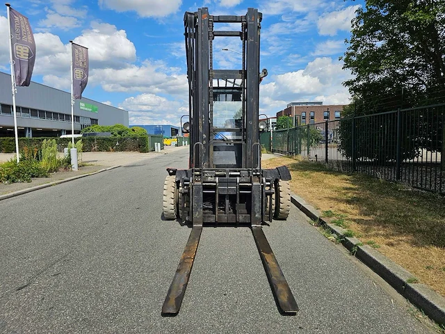 Linde - h80d/900 - 4.5m duplex, vorkversteller, side-shift, dichte cabine, vorkheftruck - afbeelding 3 van  24