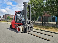 Linde - h80d/900 - 4.5m duplex, vorkversteller, side-shift, dichte cabine, vorkheftruck - afbeelding 24 van  24