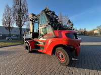 Linde - h80t-02/900 - 3.8m duplex, side-shift, vorkensteller - vorkheftruck - afbeelding 10 van  12