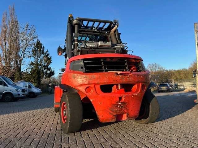 Linde - h80t-02/900 - 3.8m duplex, side-shift, vorkensteller - vorkheftruck - afbeelding 5 van  12