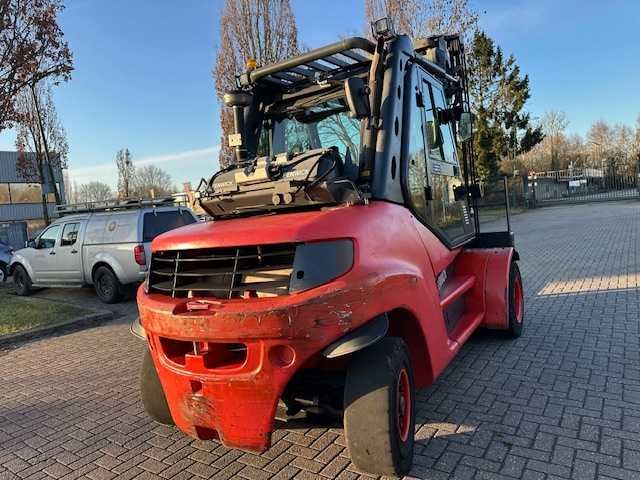 Linde - h80t-02/900 - 3.8m duplex, side-shift, vorkensteller - vorkheftruck - afbeelding 12 van  12