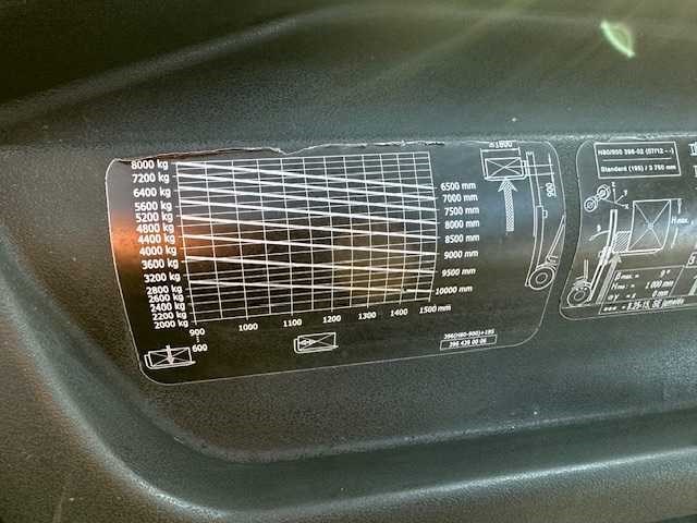 Linde - h80t-02/900 - 3.8m duplex, side-shift, vorkensteller - vorkheftruck - afbeelding 3 van  12