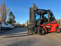 Linde - h80t-02/900 - 3.8m duplex, side-shift, vorkensteller - vorkheftruck