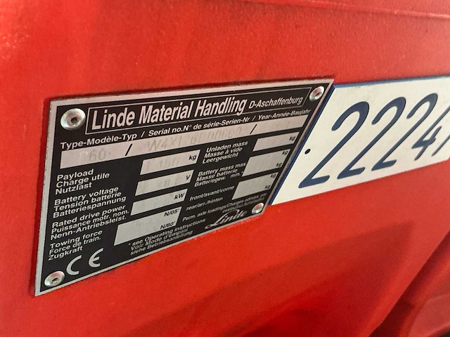 Linde - p60z - sleepwagens - 2011 - afbeelding 3 van  9