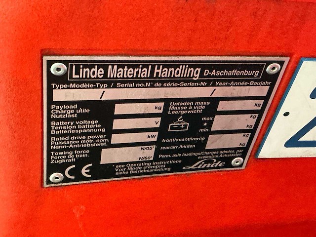 Linde - p60z - sleepwagens - 2012 - afbeelding 5 van  7