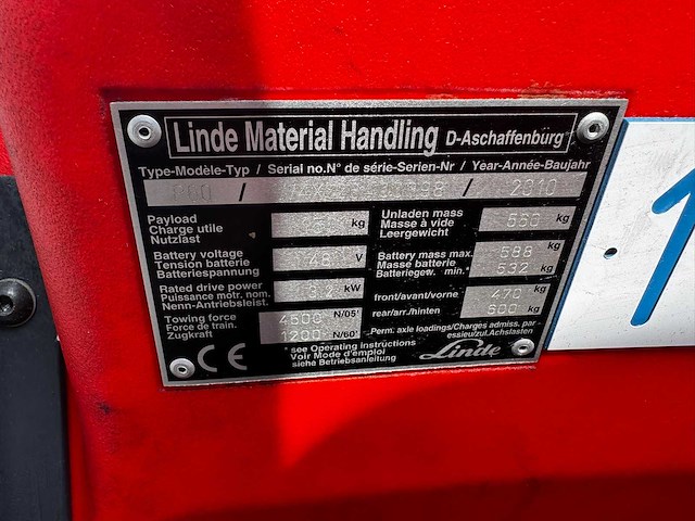 Linde - p60z - takelwagens - 2010 - afbeelding 6 van  7