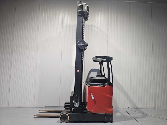 Linde - r16 - reach truck - triplex - freelift - sideshift - afbeelding 8 van  15