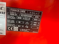 Linde - r20g-01 - reach forklift - 2015 - afbeelding 10 van  10