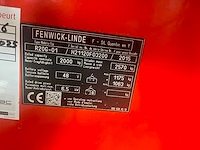 Linde - r20g-01 - reach forklift - 2015 - afbeelding 10 van  10