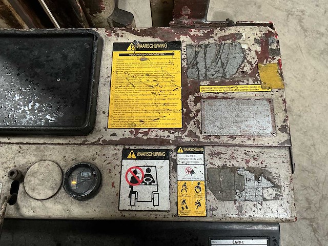 Linde - xg12 - stackers - 1987 - afbeelding 4 van  6