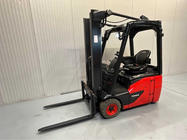 Linde e14-02 vorkheftruck triplex - 2020 - freelift - sideshift - 3969 uur - afbeelding 1 van  24