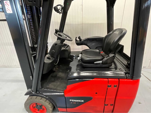 Linde e14-02 vorkheftruck triplex - 2020 - freelift - sideshift - 3969 uur - afbeelding 18 van  25