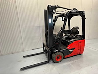 Linde e14-02 vorkheftruck triplex - 2020 - freelift - sideshift - 3969 uur