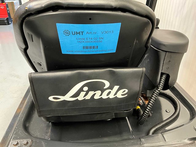 Linde e14-02 vorkheftruck triplex - 2020 - freelift - sideshift - 3969 uur - afbeelding 22 van  25