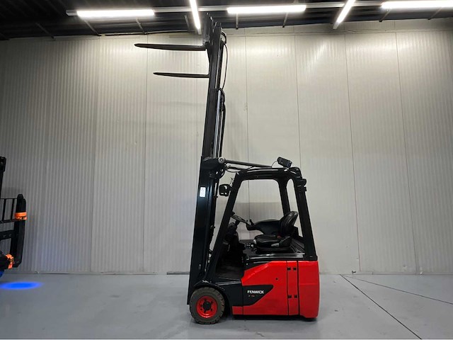 Linde e14-02 vorkheftruck triplex - 2020 - freelift - sideshift - 3969 uur - afbeelding 4 van  25