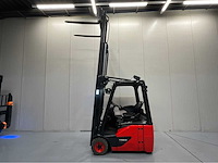 Linde e14-02 vorkheftruck triplex - 2020 - freelift - sideshift - 3969 uur - afbeelding 4 van  25