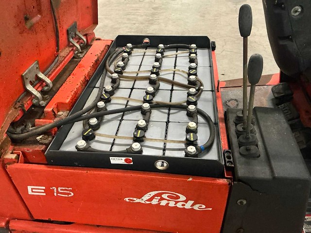 Linde e15 vorkheftruck - afbeelding 7 van  9