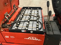 Linde e15 vorkheftruck - afbeelding 7 van  9