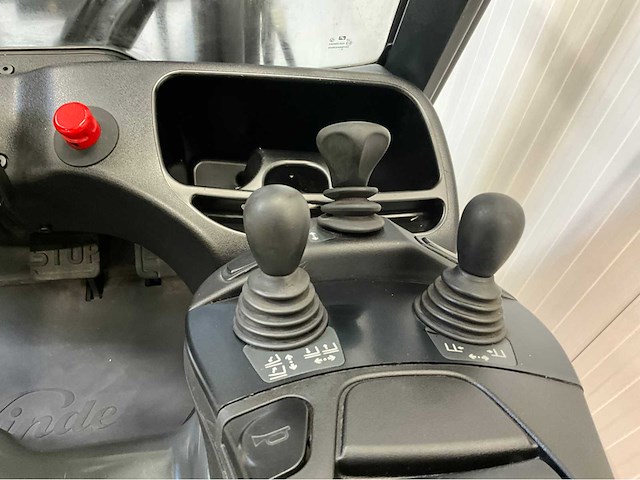 Linde e16-02 vorkheftruck - triplex - freelift - sideshift - 4361 uur- acculader - afbeelding 6 van  17