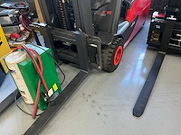 Linde e16-02 vorkheftruck - triplex - freelift - sideshift - 4361 uur- acculader - afbeelding 14 van  17
