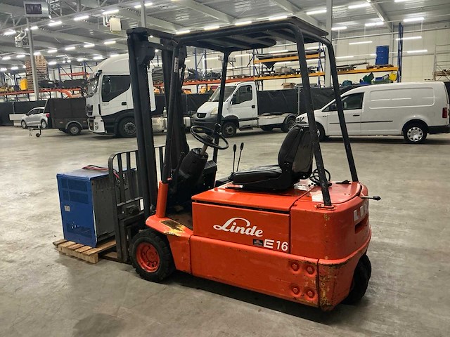 Linde e16 vorkheftruck - afbeelding 8 van  10