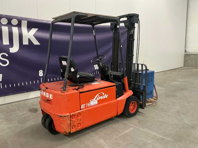 Linde e16 vorkheftruck - afbeelding 6 van  12