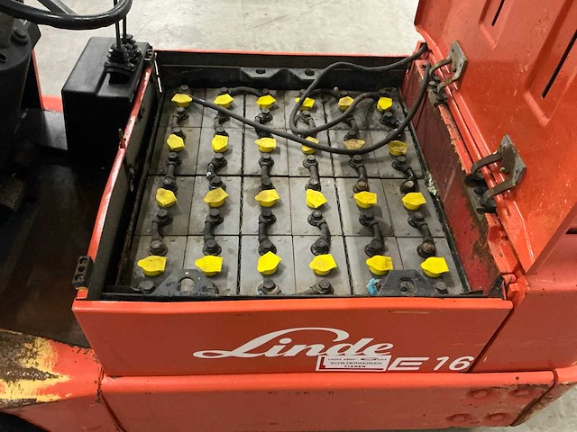 Linde e16 vorkheftruck - afbeelding 12 van  12