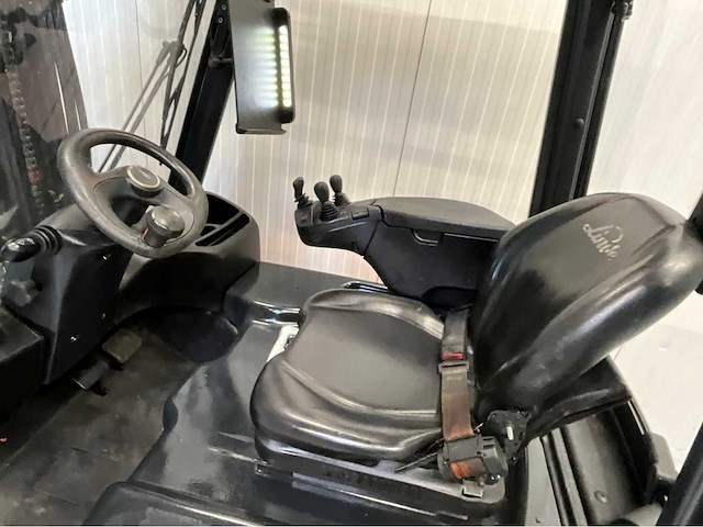 Linde e16c-02 - vorkheftruck - triplex - freelift - sideshift - 2019 - 5714 uur - afbeelding 2 van  19