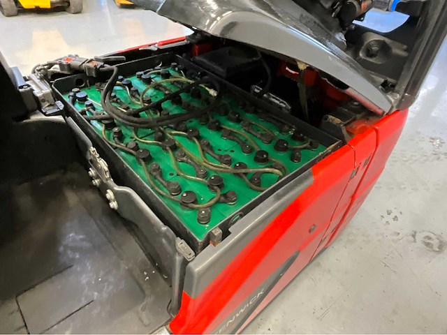 Linde e16c-02 - vorkheftruck - triplex - freelift - sideshift - 2019 - 5714 uur - afbeelding 8 van  19
