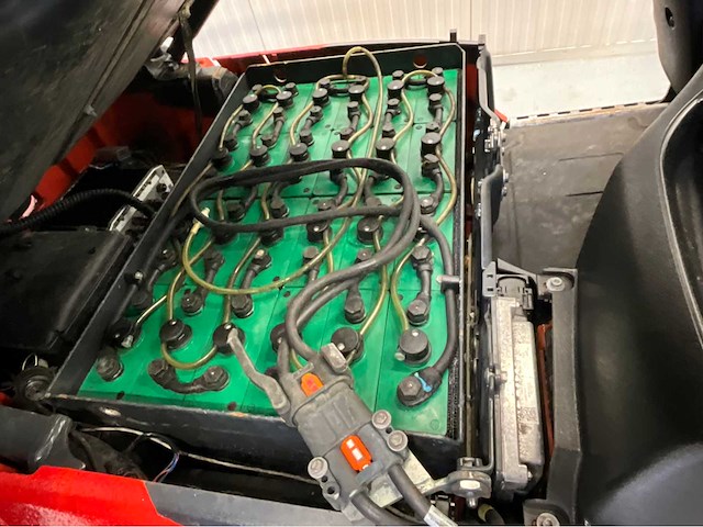 Linde e16c-02 - vorkheftruck - triplex - freelift - sideshift - 2019 - 5714 uur - afbeelding 9 van  19