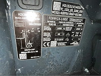 Linde e16c-02 - vorkheftruck - triplex - freelift - sideshift - 2019 - 5714 uur - afbeelding 6 van  19
