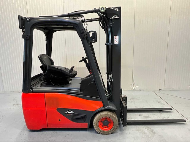 Linde e16c-02 - vorkheftruck - triplex- sideshift - freelift - 1704 uur - bj 2021 - afbeelding 13 van  17