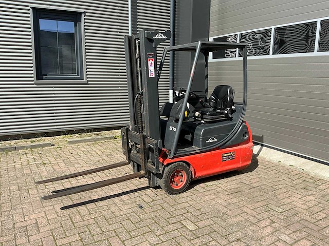 Linde e16c-02 vorkheftruck - afbeelding 15 van  21