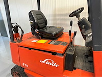 Linde e18p - vorkheftruck - vorkensteller - freelift - sideshift - afbeelding 1 van  8
