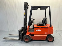 Linde e18p - vorkheftruck - vorkensteller - freelift - sideshift - afbeelding 4 van  8