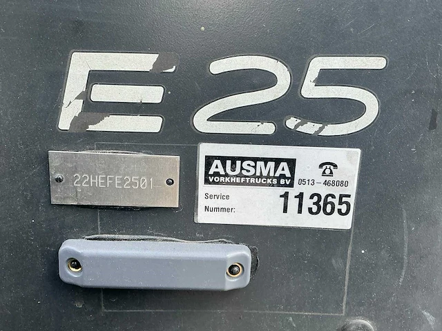 Linde e25 vorkheftruck - afbeelding 7 van  15