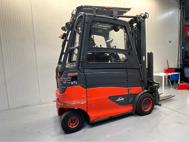 Linde e45hl-01/600 vorkheftruck triplex - vorkenversteller - freelift - sideshift- bj 2019 - afbeelding 13 van  17