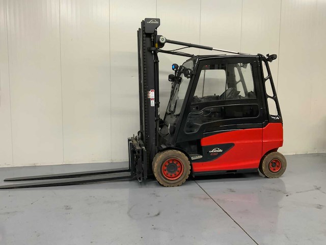 Linde e50 - 4.1m duplex, vorkversteller, side-shift, lange lepels - vorkheftruck - afbeelding 12 van  25