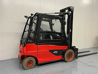Linde e50 - vorkversteller, side-shift, lange lepels - vorkheftruck 4.1 meter - dichte cabine - afbeelding 22 van  25