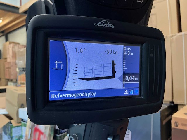 Linde fenwick e18evo vorkheftruck - afbeelding 10 van  12