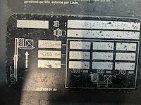 Linde h25 vorkheftruck - afbeelding 9 van  18