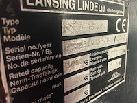 Linde h30d -03 vorkheftruck - afbeelding 4 van  12